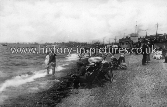 The Beach, Thorpe Bay, Essex. c.1920's